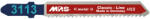 MPS Classic Line egybütykös szúrófűrészlap fémre HSS 50/2, 0mm 3113-5db (T118B) (031103-0221) - szerszamplusz