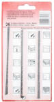  Lombfűrészlap fa+fém 130mm 36db (24+12) (041103-0071) - szerszamplusz