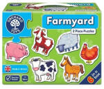 Orchard Toys Set 6 puzzle Ferma (2 piese) FARMYARD (OR202) - drool Puzzle