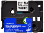 AYMO ID1 Etichete strong adeziv compatibile Brother TZe-S251 24 mm negru alb Aymo ID1 Brother S251 suprafete plane (AYTZe-S251)
