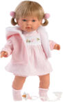 Llorens Carla síró baba rózsaszín ruhában - 42 cm (42154)