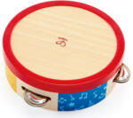 HaPe International Instrument muzical pentru copii Hape - Tamburina, din lemn (H0607)