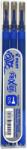 Pilot Set 3 rezerve roller Pilot Frixion Point/Clicker, 0.5 mm, Albastru (PBLS-FRP5-L-S3)