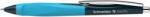 Schneider Golyóstoll, 0, 5 mm, nyomógombos, sötétkék-ciánkék színű tolltest, SCHNEIDER Haptify, kék (TSCHAPSKK) (135323)