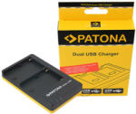 Patona Sony NP-FM500H FM500H Dual Quick-akkumulátor / akku töltő micro USB kábellel - Patona (PT-1951) - kulsoaksi