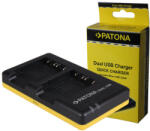 Patona Sony NP-BG1 DSC H55 H70 Dual töltő/gyorstöltő Micro-USB kábellel - Patona (PT-1940) - kulsoaksi