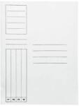  Dosar sina carton alb 10buc/set (FIN190LUXASET10)