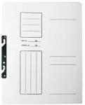  Dosar incopciat 1/1 cu capse carton alb 10 buc/set (FIN940LUXASET10)