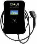 ZEUS SMART 11kW EV Töltőállomás, RFID, Wi-Fi, 3 Fázis 3x16A, Type 2 Kábel, B-típusú RCD (M3W316APP)