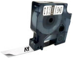 AYMO ID1 Etichete flexibile cabluri 12 mm x 3.5 m alb Aymo ID1 compatibile Dymo 18488 16957 S0718040 (AY18488)
