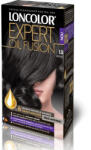 LONCOLOR Vopsea de par fara amoniac Loncolor Expert Oil Fusion 1.0 Negru, 100ml