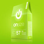 On) Onsize 57 Premium Condoms 50 pack