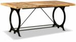 vidaXL Masă de sufragerie Lemn masiv de mango nefinisat 180 cm (244801)