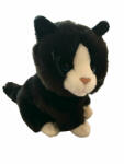 Uni-Toys Plüss cica fekete 21cm