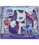 Hasbro My Little Pony Rarity Cu Par Care Creste Si Isi Schimba Culoarea E9104 Figurina