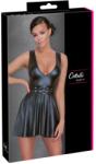 Cottelli Collection - rakott ruha, övvel (fekete) (27178751021) - szexaruhaz