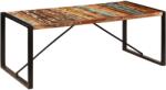 vidaXL Masă de bucătărie, 200 x 100 x 75 cm, lemn masiv reciclat (247412)