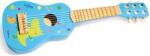 Eichhorn Chitara din lemn Music Woodenguitar Eichhorn cu 6 corzi de acord (EH3480) Instrument muzical de jucarie