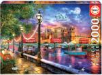 Educa - Puzzle Londra, Dominic Davison - 2 000 piese Puzzle