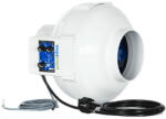 Prima Klima csőventilátor hőmérsékletszabályzóval Ø 100mm - 280m³/h