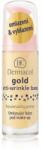 Dermacol Gold Egységesítő sminkalap a ráncok ellen 20 ml