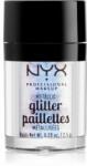 NYX Cosmetics Glitter Goals Metálos csillámpor az arcra és a testre árnyalat 05 Lumi-lite 2.5 g