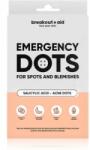 breakout + aid Emergency Dots For Spots and Blemishes helyi ápolás pattanások ellen az arcra, dekoltázsra és hátra szalicilsavval 72 db