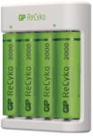 GP Batteries GP ReCyko B51414 akkumulátor töltő (Eco E411) + 4 db AA ReCyko 2000mAh akkumulátor