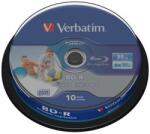 Verbatim BD-R Verbatim 6X, 25GB, 10buc, Spindle (43804)