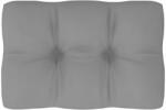 vidaXL Pernă de paleți, gri, 60x40x10 cm, material textil (314438)