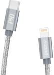 Dudao Cablu Incarcare & Date USB-C la Lightning Dudao - 45W, 5A, Power Delivery, Nylon Brodat (L5Pro)