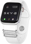  NYC Apple Watch Sport Band Charm Ezüst 42MM/44MM - S001SLG - oraker