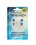 PIERROT Toothbrushes Pierrot Revolution Elektromos Fogkefefej - Kék-lila - 2 Db