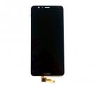 Huawei Honor 7X lcd kijelző érintőpanellel fekete, gyári