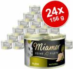 Miamor 24x156g Miamor Naturelle csirke finom filék nedves macskatáp