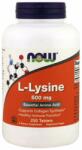 NOW Aminoacid L-lizină, 500 mg - Now Foods L-Lysine Tablets 100 buc