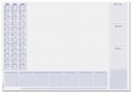 SIGEL Könyökalátét, 595x410 mm, 3 éves és heti tervezővel, SIGEL (SIHO355) - officesprint