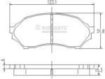 NIPPARTS set placute frana, frana disc NIPPARTS J3603047 (J3603047)