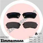 ZIMMERMANN set placute frana, frana disc ZIMMERMANN 25292.155. 1 (25292.155.1)