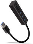AXAGON 3 x USB3.2 gen1, hub, SD/microSD card reader (HMA-CR3A) - pcone