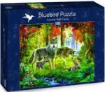 Bluebird Puzzle Summer Wolf Family 1000 db-os (70156)