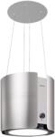 Klarstein Skyfall hotă insulă Ø45cm recirculare 413m³/h LED (GCGH6-Skyfall-SV) (GCGH6-Skyfall-SV) - klarstein Hota