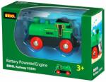 BRIO - Locomotiva Mica Verde Cu Baterii (BRIO33595) - babyneeds