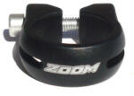Zoom csavaros nyeregcső bilincs, 28, 6 mm, fekete
