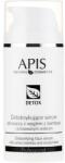 APIS NATURAL COSMETICS Ser detoxifiant pentru pielea grasă și mixtă - APIS Professional Detox Detoxifying Face Serum With Carbon Bamboo And Ionized Silver 100 ml