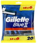 Gillette Set aparate de ras de unică folosință, 14+6 bucăți - Gillette Blue II 20 buc