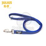Julius-K9 гумирана каишка, синя 1, 2 м / 20 мм, О-пръстен 1, 2 м