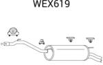 QWP Toba esapament finala QWP WEX619 (WEX619)