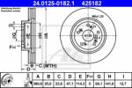 ATE Disc frana ATE 24.0125-0182.1 (24.0125-0182.1) - automobilus