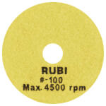 RUBI Dischete diamantate pt. polisat marmura, granit, piatra 100mm, #100 - RUBI-62971 (RUBI-62971) - albertool